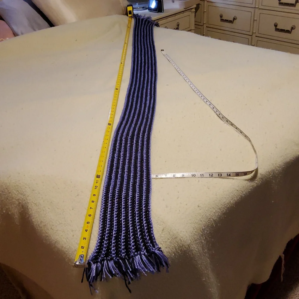 Striped Neck Scarf